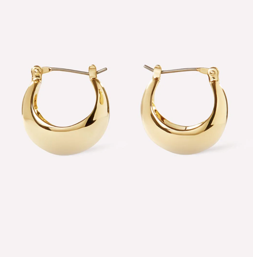 On-the Go Gold Hoops